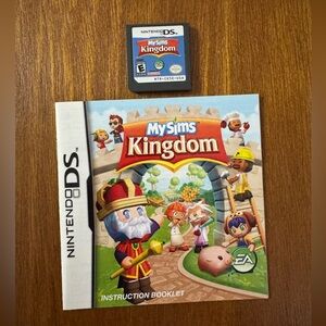 Nintendo DS Game MySims Kingdom Game